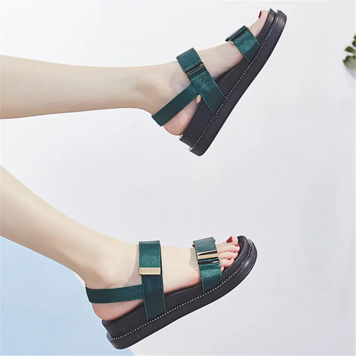 超级跑凉鞋女夏季2021时尚女凉鞋夏季新款潮流百搭运动凉鞋女